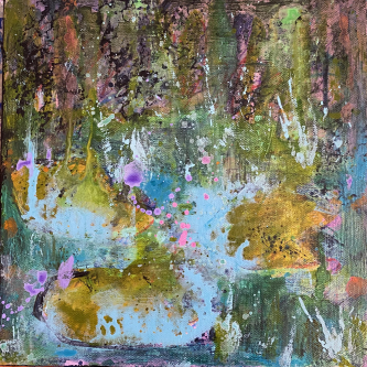 Water Lilies in the Garden III