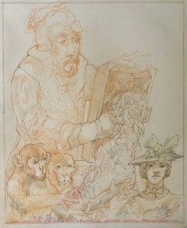 Part of an idea from The Gibraltar Drawing, 2020